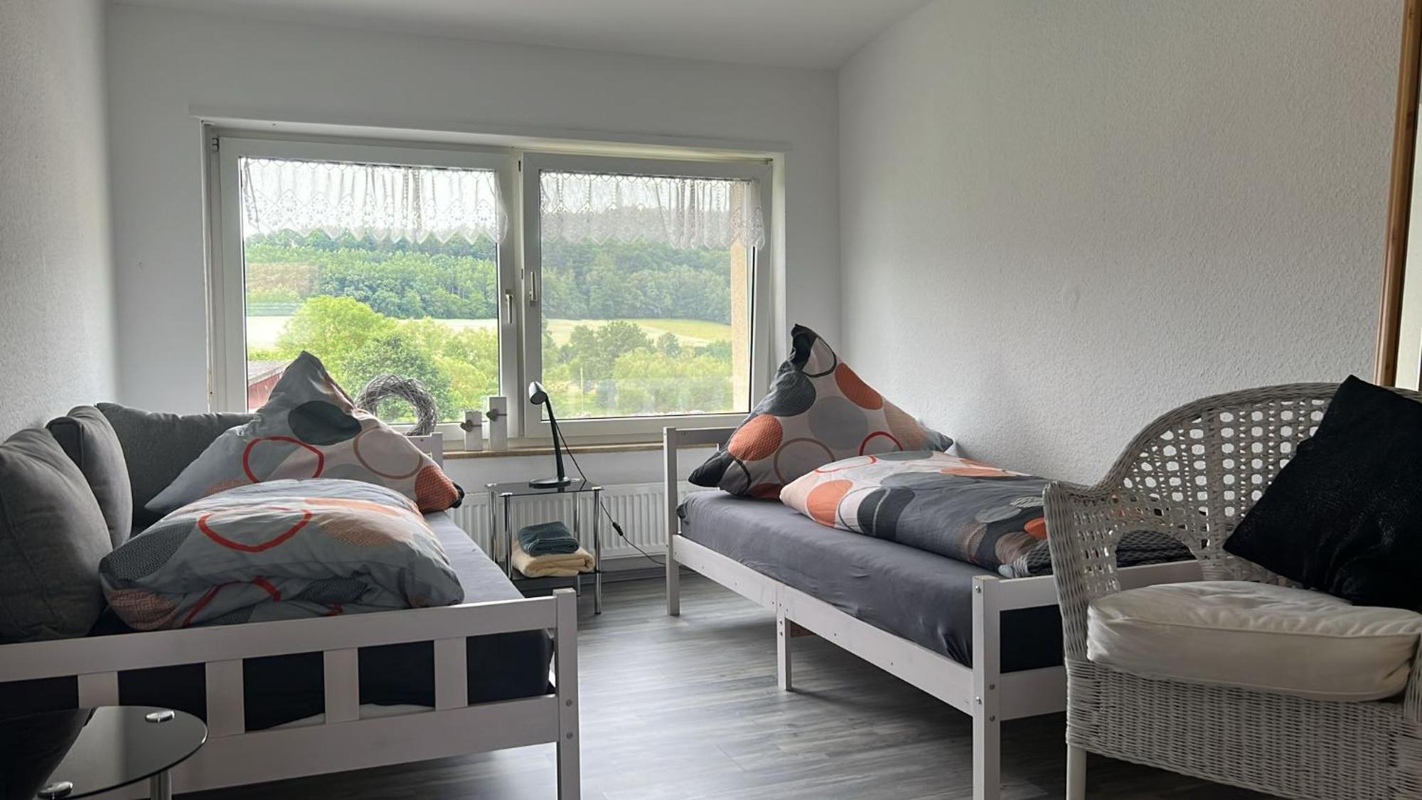 Ferienwohnung Flussnest Fulda Exterior foto